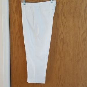 STYLE & CO. NWOT White Crop Pant 12